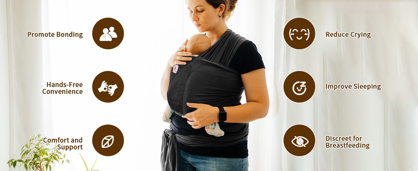 Lictin Baby WrapBaby Carrier Adjustable Breastfeeding Cover Baby