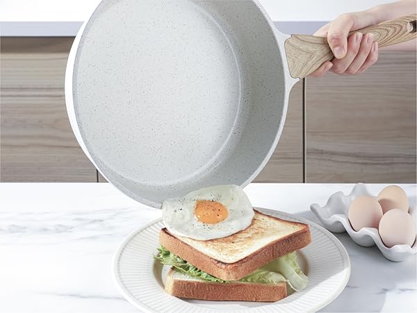 Amazon | SENSARTE フライパン 深型 28cm セラミック