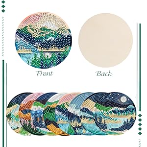 Diamond Painting Coasters 