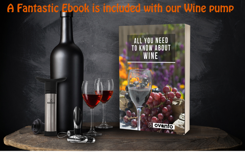 Longlasting Wine Saver Vacuum Pump Stainless Steel Wine Preserver Pump + 2 Wine