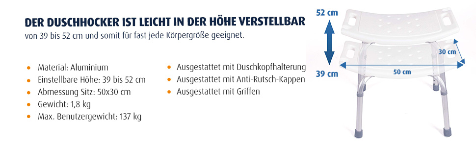 dunimed Duschhocker