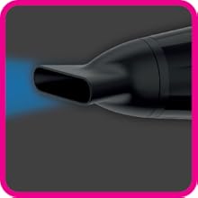 séchage précis avec de sèche cheveux calor