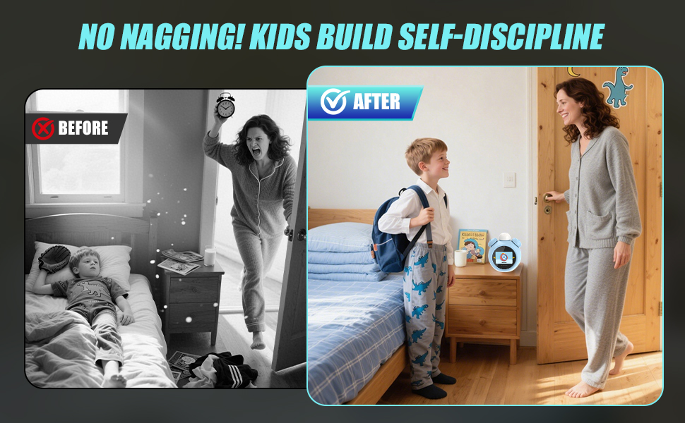 smart alarm clock alarm clock kids alarm clocks for kids ok to wake clock