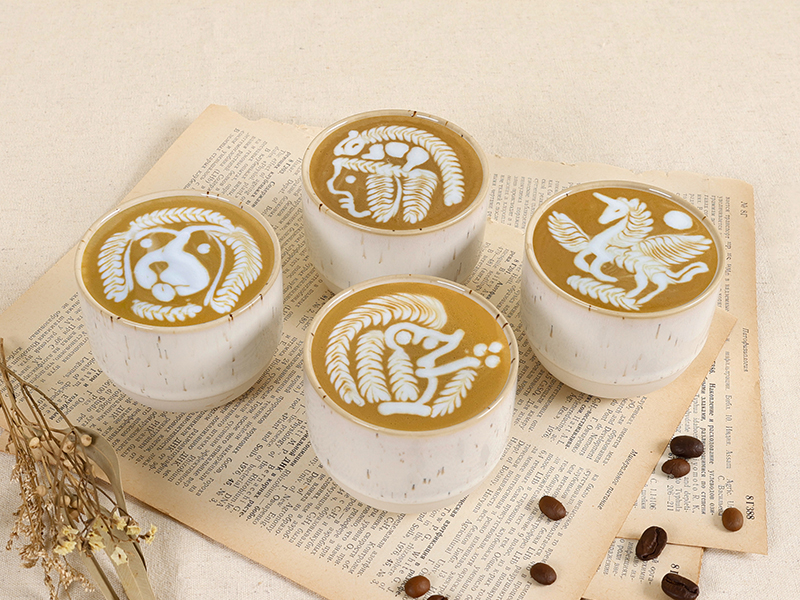 Ceramic Espresso Cups Set of 4