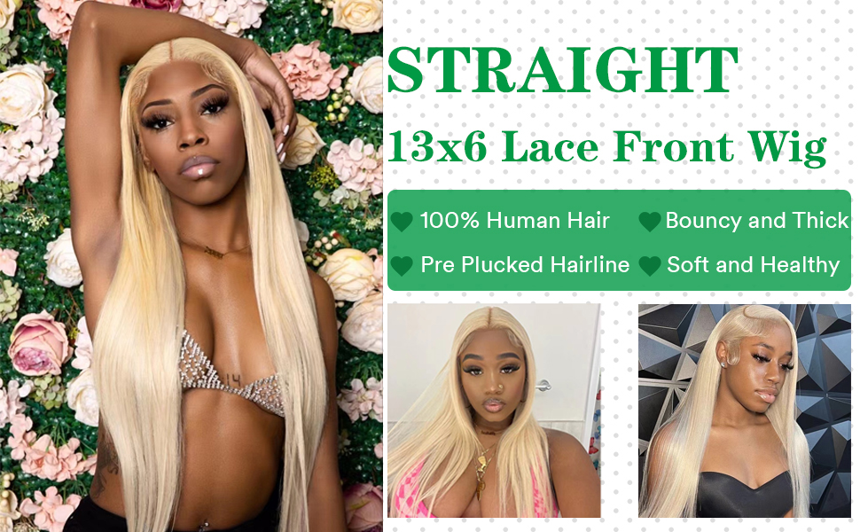 613 13x6 lace front wig human hair
