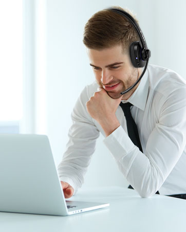 wireless headset with microphone