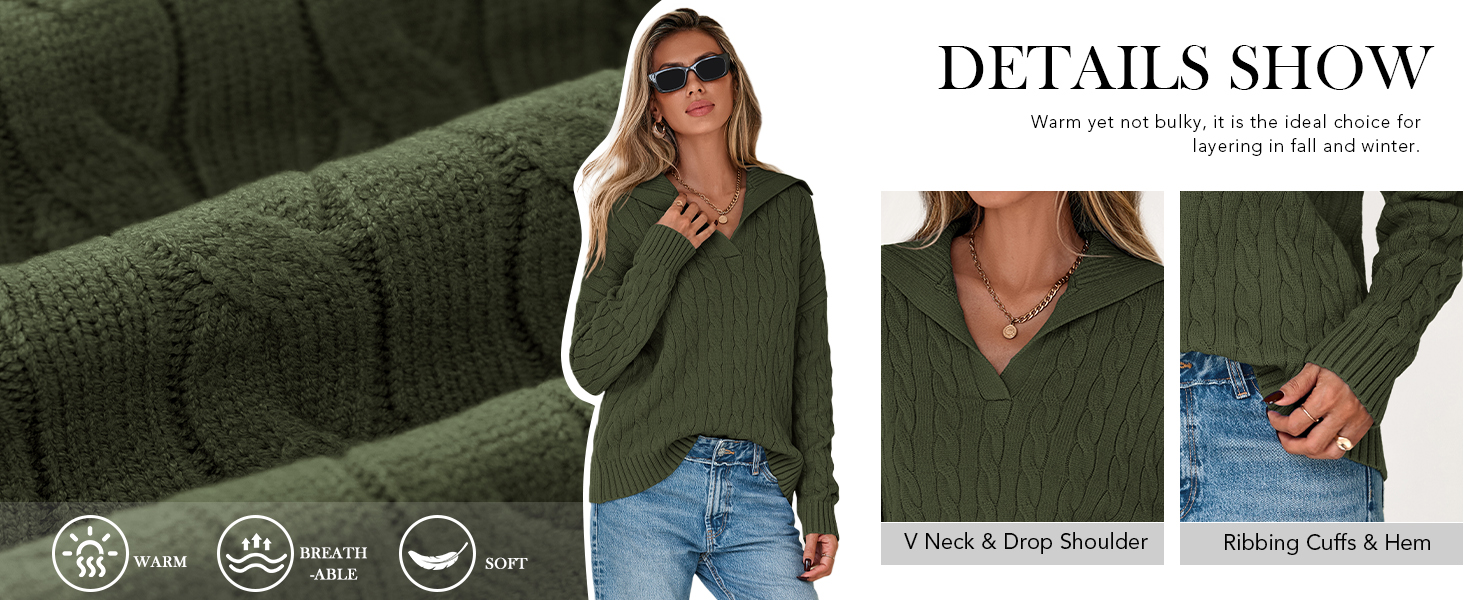 PRETTYGARDEN womens dressy sweaters cute fall sweaters for women