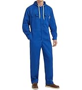 Amazon.com: Yukirtiq Men's Long Sleeve Zip-Front Coverall