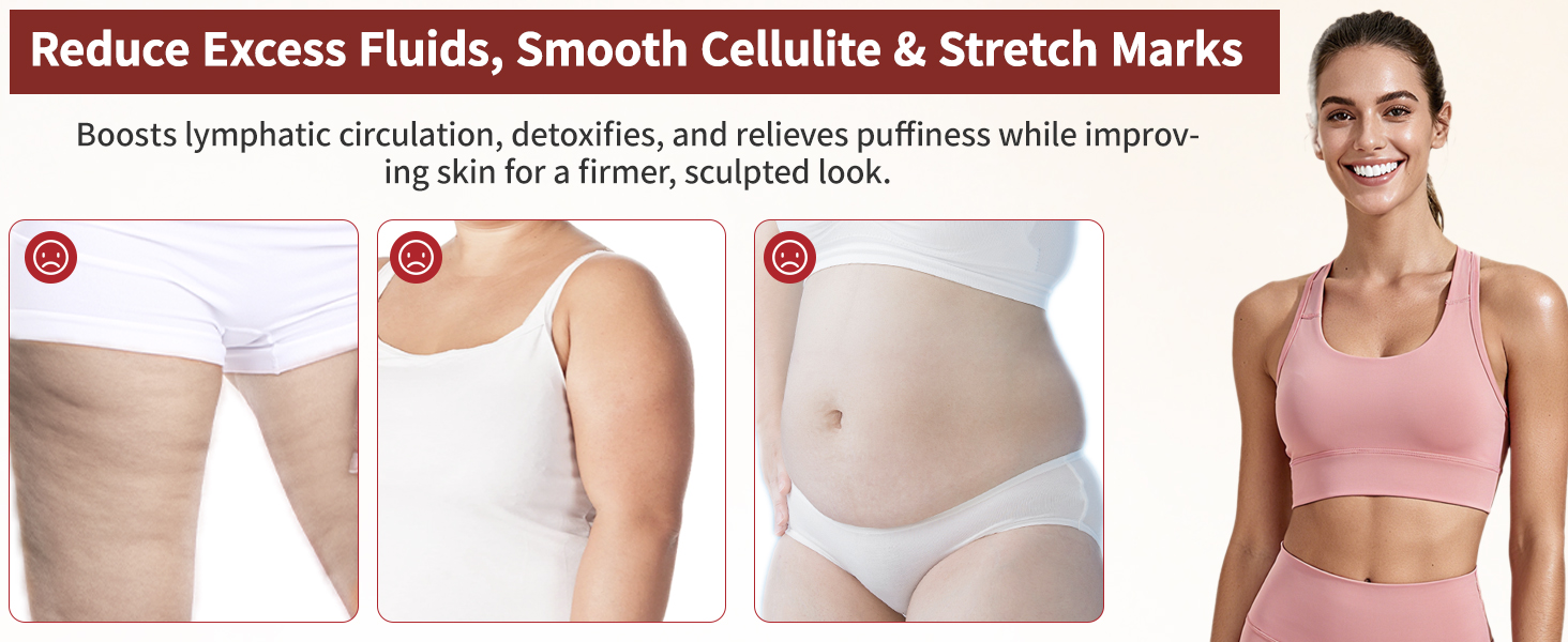 lymphatic drainage massager; stretch marks removal; body sculpting machine; cellulite massager