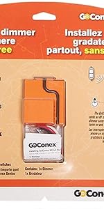 Wireless Dimmer Controller - Pairs with Wire Free Decora Switch