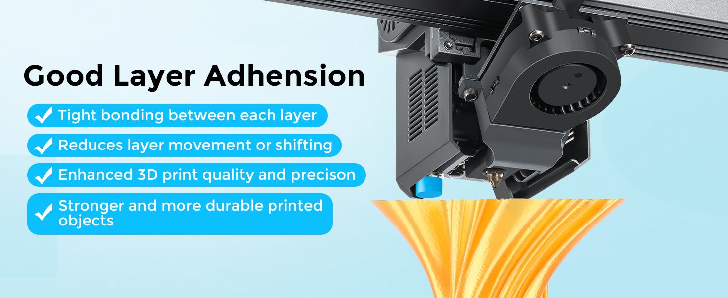 Amazon.com: Comgrow PLA 3D Printer Filament, Durable and Stronger 3D ...