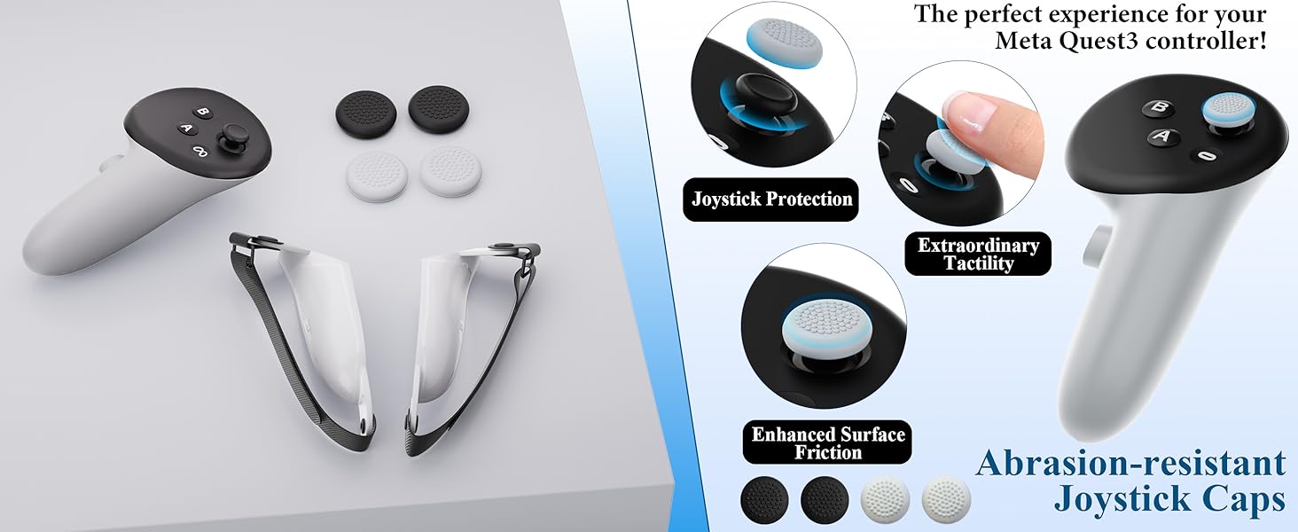 Controller Grips Compatible with Meta Quest 3S/Quest 3