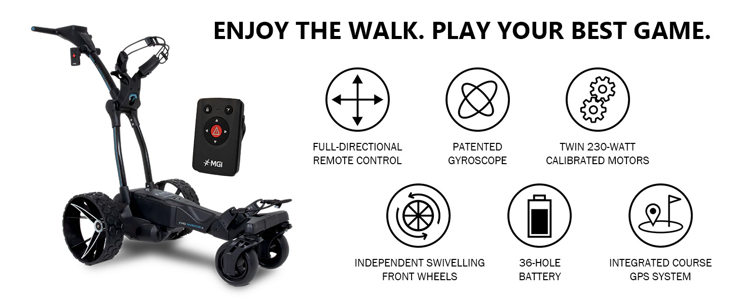 Amazon.com: MGI Navigator Ai GPS+ Remote Controlled Electric Motorized ...