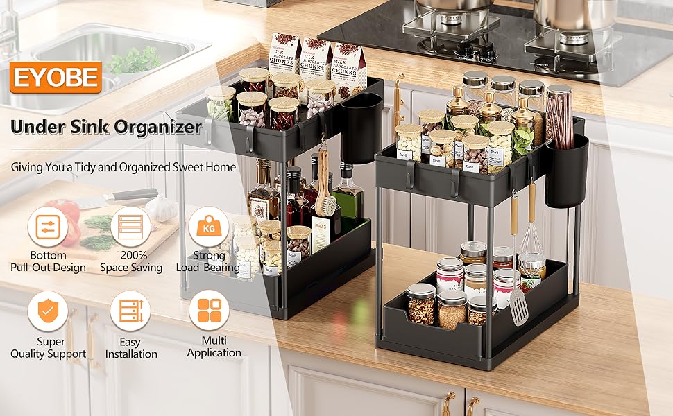 under sink organizer