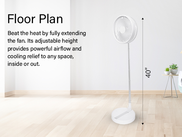 travel fan rechargeable ventiladores recargables para cuba ventilador recargable Desk foldable