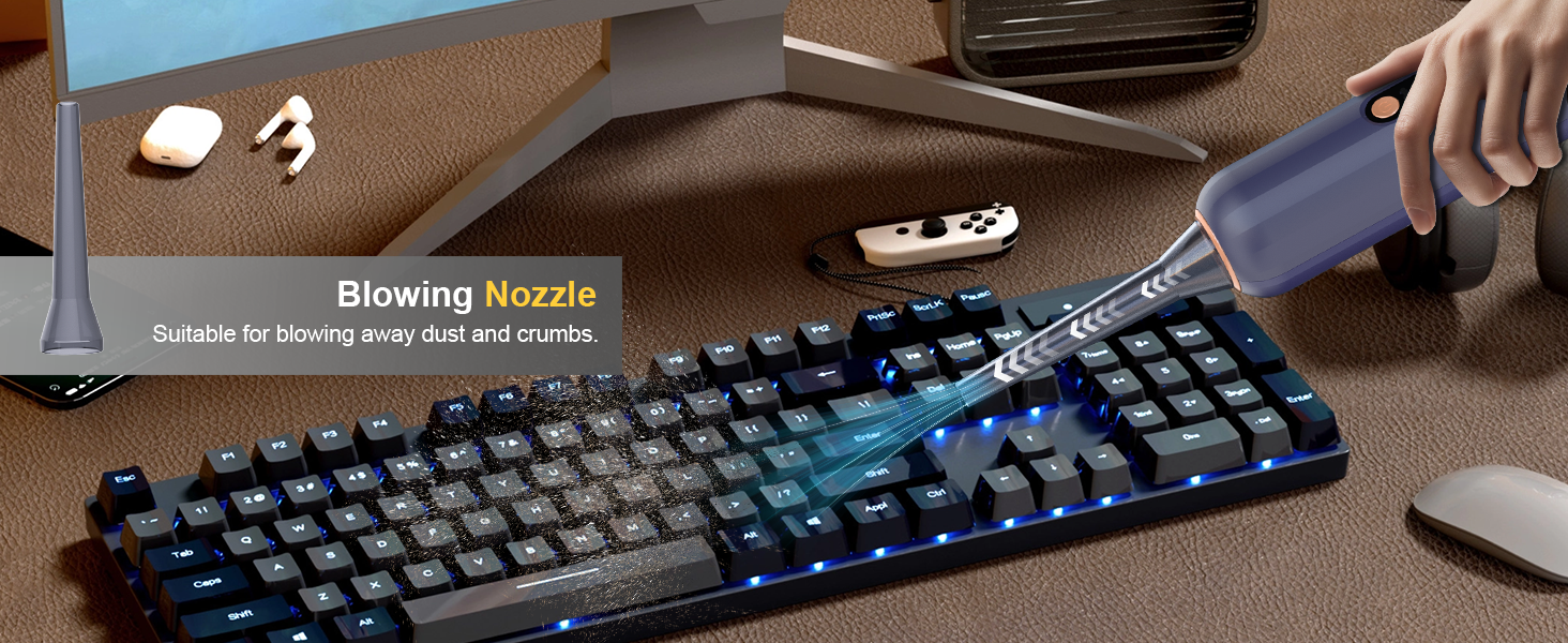 Cordless Handheld Vacuum Cleaner, 12000Pa Portable Car