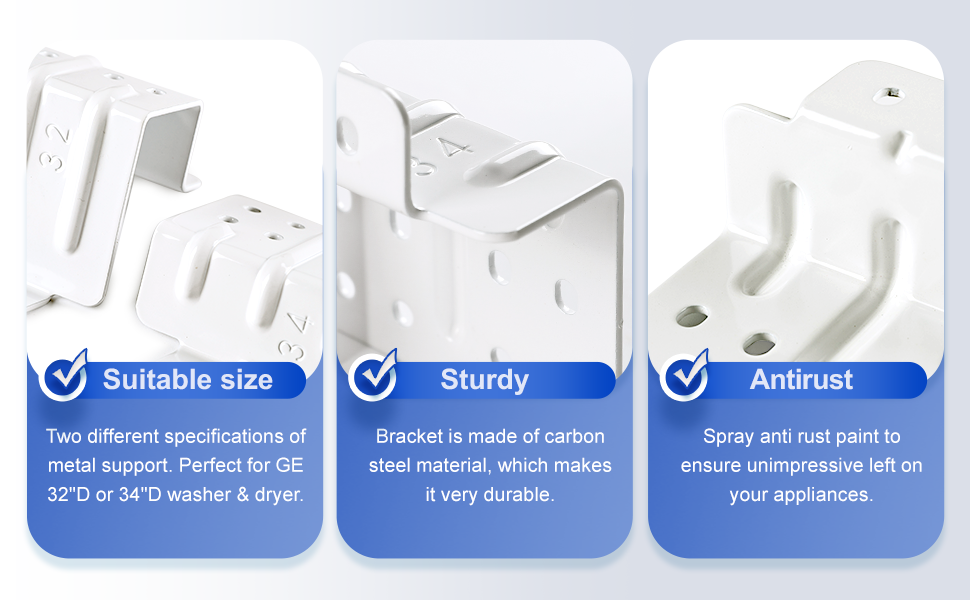 GFA28KITN Stacking Kit for GE 28"W Washer Dryer Stack