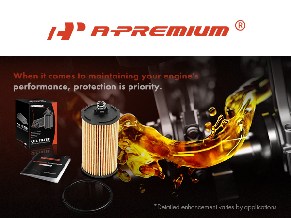 Amazon.com: A-Premium 2-PC 10K Miles Protection Oil Filter
