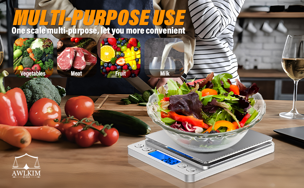 eletric rechargeable baking scale 