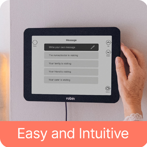 Robin Day Clock Extra Large Vision Impaired Vision Digital Clock Alarms Reminders 12" Display