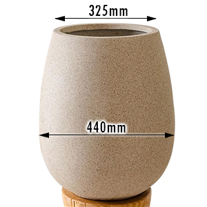 Amazon.co.jp: JUHAN 大型 壺型マグネシウムプランター 高さ51cm