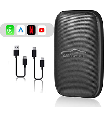 VISIT ELA-x1 CarPlayアダプター Amazon.com: 4-in-1 Carplay Ai Box,Wireless CarPlay & Android