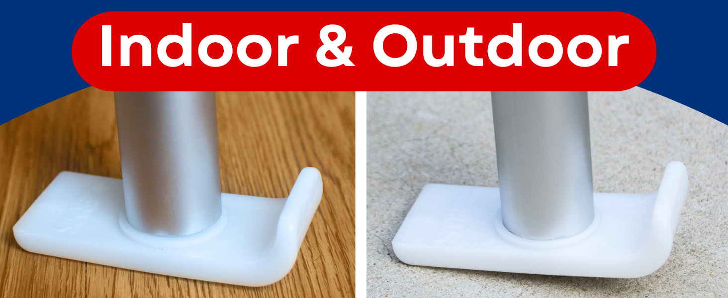 RMS Walker Glide Skis Universal Fit for Most Walkers