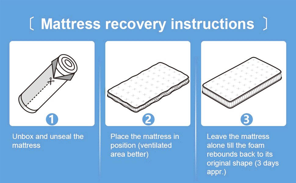 ESJAYING Portable Pack and Play Mattress 38x26 Baby