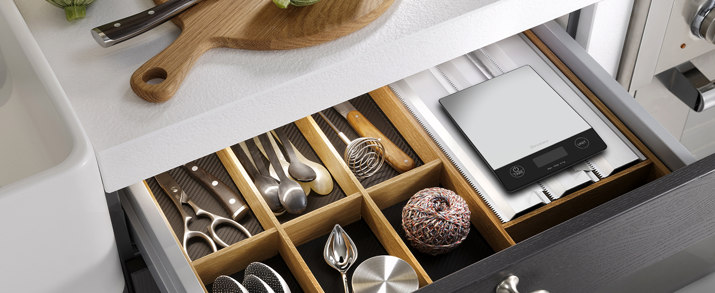 Electronic food scale for kitchen home office school