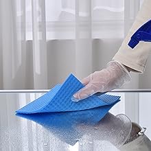 Compressed Cellulose Sponges Non-Scratch Natural Sponge Cleaning Scrub Sponge  kitchen Cut-Outs DIY