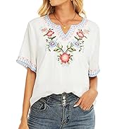 トップス orgue Flower embroidery blouse トップス ORGUE Flower embroidery blouse Flower embroidery blouse