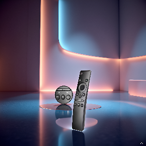 Uma sala de estar aconchegante com uma TV moderna em destaque e um sofá confortável em frente