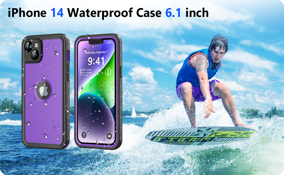 Amazon.com: Protebox for iPhone 14 Waterproof Case with