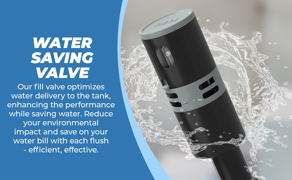 RAVINE High Performance Universal Toilet Fill Valve