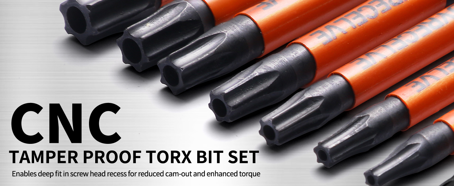 tamper proof torx bit set torx bit star bits star bit set torx bits set torque bits