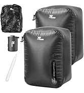POIXM Vacuum Bags for Travel with Wireless Pump, 180° Open Zipper, IP67 Waterproof, Reusable Spac...