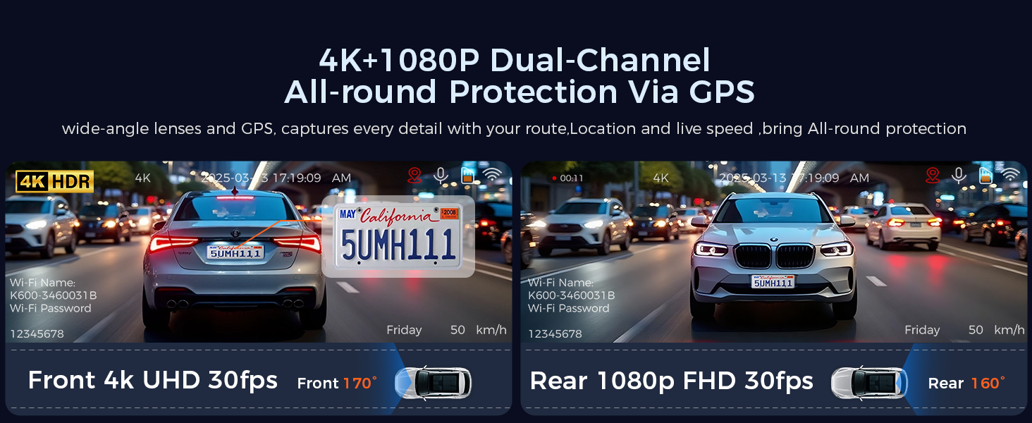 4K+1080P Dual-Channel All-round Protection Via CPS