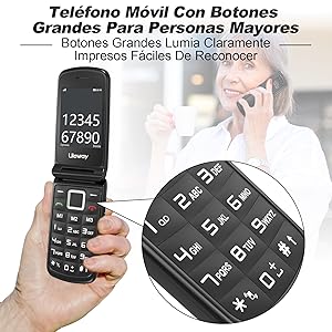 telefonos sencillos para mayores