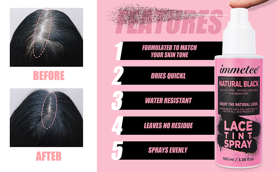 Lace Tint Spray for Wig
