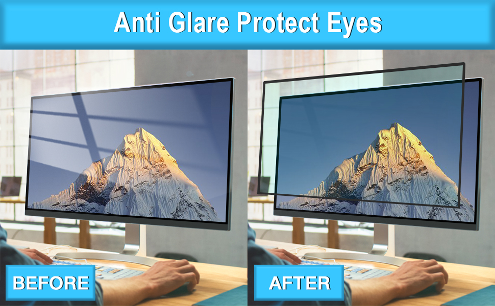 [2023 Upgrade] 23.8 Inch Computer Blue Light Screen