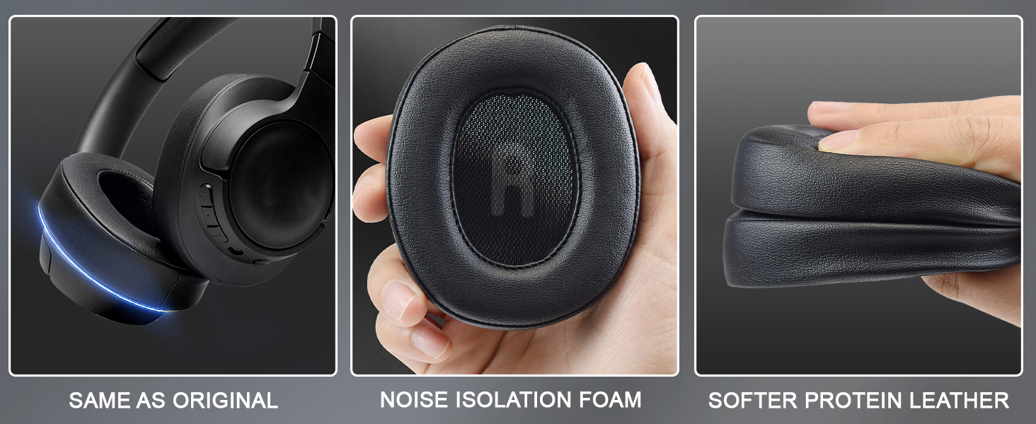 Replacement earpads for 750(750BT,750BTNC)