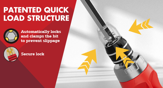 PATENTED QUICK LOAD STRUCTURE