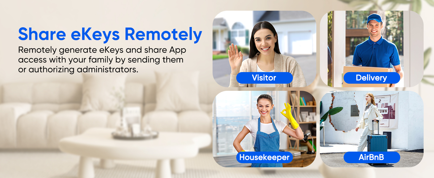 MYPIN Smart Door Lock, Fingerprint Door Lock, Keyless Smart Lock, Digital Door Lock, Smart Locks Front Door with App Control, Key, Card, Electronic Touch Keypad Locks for Doors Auto Lock Waterproof 24 1