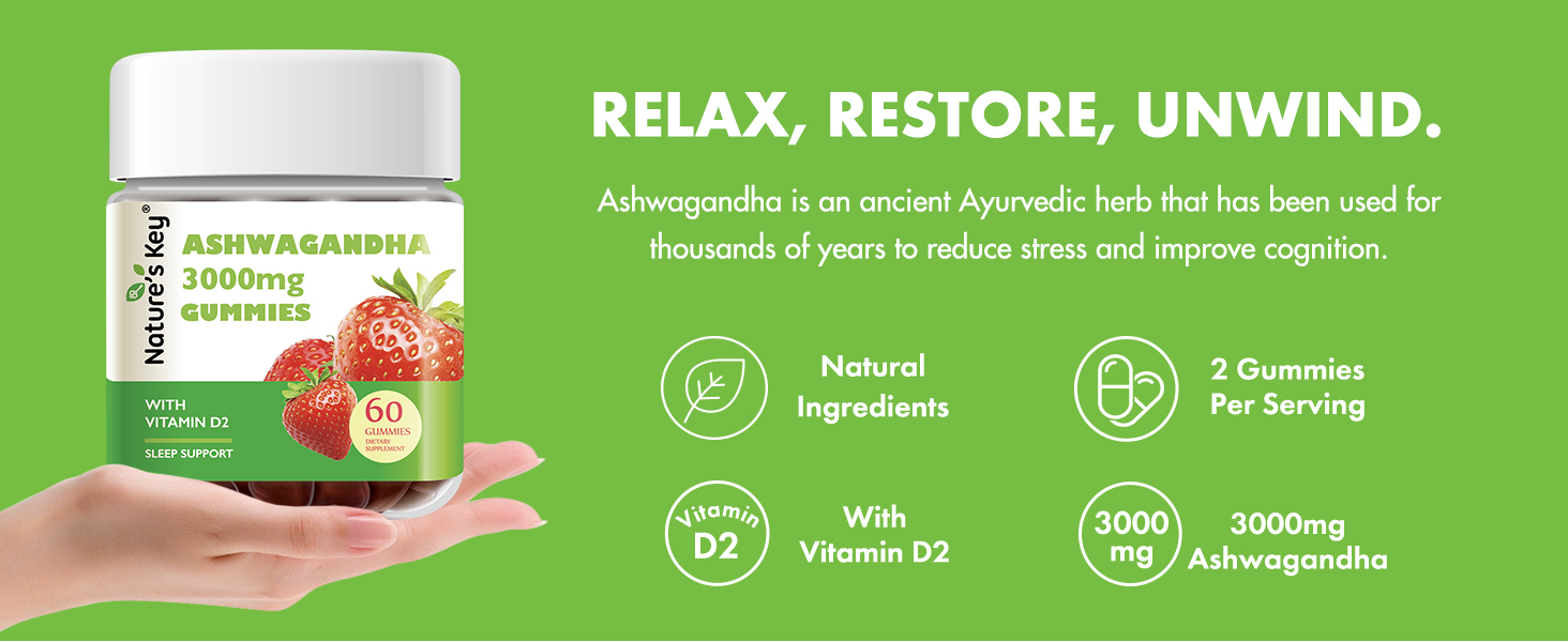 Ashwagandha 3000mg for men and women