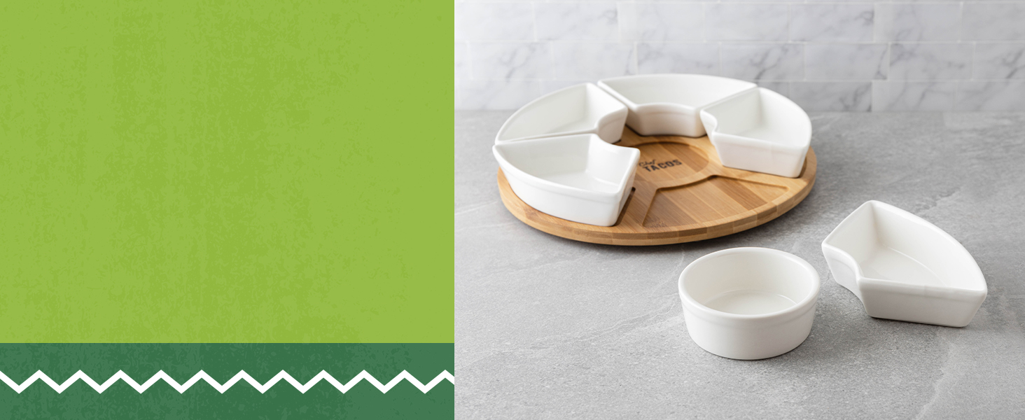 6 Removable Bowls