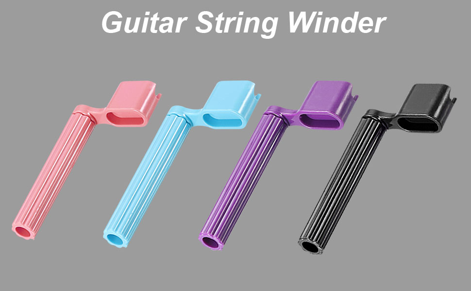 PATIKIL Plastic Guitar String Winder Speed Peg Puller