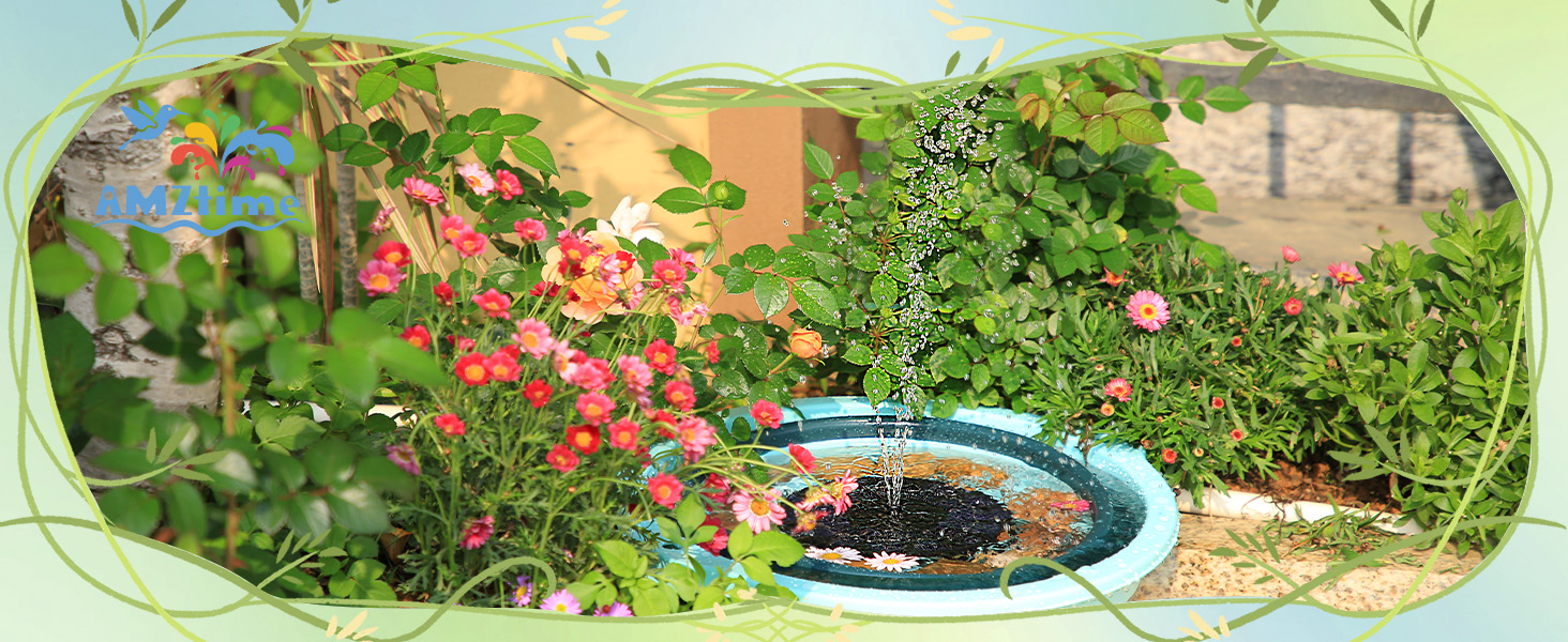 solar fountain