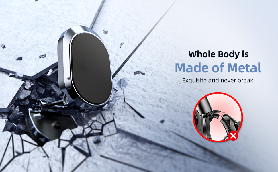 Whole body is Made Of Metal