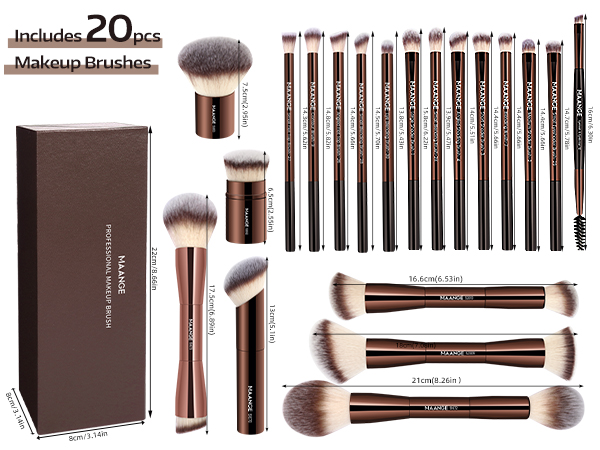 professional makeup brush set 