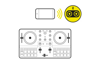 Hercules DJControl Mix Ultra DJ Controller 11 Bluetooth speaker